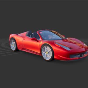 three.js webgl - 材质 - 汽车